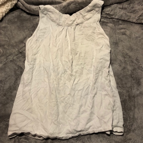 White tank top with lace - Picture 3 of 3